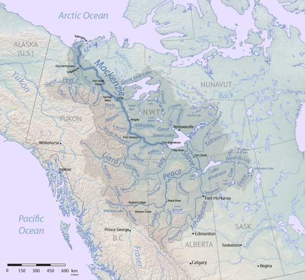 Mackenzie River fluss